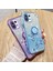 Xiaomi Mi 11 Lite 4g/5g/11 Lite 5g Ne Kıckstand Telefon Kılıfı Rhinestone Çiçek Tpu Cover-Blue (Yurt Dışından) 3