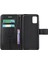 Baykuş Desen Baskı Tasarımı Deri Cüzdan Xiaomi Poco M5S 4g/redmi Için Not 10 4g/not 10S 4g-Black (Yurt Dışından) 5