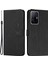 Xiaomi 11T 5G/11T Pro 5g Damla Geçirmez Kalp Şekli Baskılı Telefon Kılıfı Pu Deri Deri Touch Hissed Cüzdan Stand Iyi Koruma Kabuğu Strap-Black (Yurt Dışından) 1