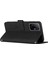 Xiaomi 11T 5G/11T Pro 5g Damla Geçirmez Kalp Şekli Baskılı Telefon Kılıfı Pu Deri Deri Touch Hissed Cüzdan Stand Iyi Koruma Kabuğu Strap-Black (Yurt Dışından) 5