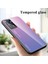 Xiaomi Redmi Için Note 12 Pro 4g/11 Pro 4g (Mediatek)/note 11 Pro 5g (Qualcomm) Gradyan Renk Anti-Çizelge Temsil Edilmiş Cam Geri+Yumuşak Tpu Kenar Kılıf Kabuk-Pembe/mor (Yurt Dışından) 3