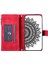 Fermuarı Cep Cüzdanı Xiaomi Için Telefon Kasası 11T Pro 5G/11T 5g, Mandala Çiçek Baskılı Pu Deri Koruyucu Telefon Kapağı Stand Strap-Rose ile Birden Fazla Kart Yuvası (Yurt Dışından) 4