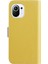 Xiaomi Mi Için 11 Lite 5g/4g/11 Lite 5g Ne Çok Alan Koruma Şeker Renk Cüzdan Stand Kılıfı Litchi Doku Pu Deri Anti-Sracratch Kapak Cep Telefonu Kabuk-Sarı (Yurt Dışından) 5