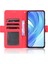 Cüzdan Tasarımı Birden Fazla Kart Yuvası Deri Deri Telefon Kılıfı Xiaomi Mi 11 Lite 4g/5g/mi 11 Lite 5g-Red (Yurt Dışından) 3