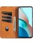 Otomatik Emilmiş Mıknatıs Iyi Korumalı Tam Koruma Deri Standı Mobil Kabuk Kılıfı Xiaomi Mi 11 Lite 4g/5g/11 Lite 5g Ne-Black (Yurt Dışından) 4