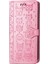 Xiaomi 12 5G/12X 5G/12S Için 5g Cüzdan Telefon Kaplama Kabuk Pu Deri Baskılı Kedi Köpek Deseni Stand Flip Cep Telefonu Vaka Pink (Yurt Dışından) 2