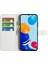 Xiaomi Için Redmi Note 11 4g (Qualcomm)/redmi Note 11S 4g Litchi Doku Katlama Stand Telefon Kılıfı Pu Deri Manyetik Kapatma Cüzdan Kapak-Beyaz (Yurt Dışından) 4