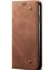 Jeans Bez Doku Boş Zaman Tarzı Telefon Kabuk Kapağı Cüzdan Standı Xiaomi Poco M5S 4g/redmi Not 10 4g/not 10S 4g-Brown (Yurt Dışından) 2