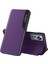 Pencere Pu Deri Şok Geçirmez, Xiaomi 12 Pro 5g /12S Pro 5g /12 Pro (Boyutluk) 5g-Purple Için (Yurt Dışından) 1
