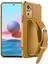 6d Elektroklokal Bilek Kayışı Tasarımı Timsah Pu Dokulu Topu Tpu Hibrit Telefon Kapak Kılıfı Xiaomi Redmi Not 10 4g/not 10S/POCO M5S 4g-Orange (Yurt Dışından) 1