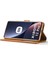 Xiaomi 12 Pro 5G/12S Pro 5g/12 Pro (Boyut) 5g Yumru Dövüşlü Dokulu Pu Deri Flip Folio Stand Cüzdan Kılıf Mobil Telefon Kılıfı Kapak Light Brown (Yurt Dışından) 3