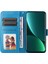Xiaomi 12 Pro 5g/12 Pro (Boyutluk) 5G/12S Pro 5g Çizgiye Dönüş Anti-Çizelge Pu Deri Deri Stand Telefon Kılıf Cüzdan Koruyucu Telefon Kapak Mavisi (Yurt Dışından) 2