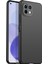 Xiaomi 11 Lite 5g Ne/mı 11 Lite 4g/5g Düz Renkli Çizgiye Karşı Önleme Sert Pc Cep Telefonu Kasa-Siyah (Yurt Dışından) 1