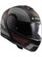 Strobe 2 Orıon Mat Siyah-Mor-Mavi Kask 2