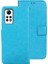 Xiaomi Redmi Için Note 12 Pro 4g/note 11 Pro 5g (Qualcomm)/11 Pro 4g (Mediatek) Deri Kılıf Stand Cüzdan Telefon Kapak Sky Blue (Yurt Dışından) 1