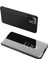 Kaplamalı Ayna Yüzey Folio Flip Deri Stand Kılıfı Xiaomi Mi 11 Lite 4g/5g/11 Lite 5g Ne-Black Için (Yurt Dışından) 2