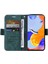 Xiaomi Redmi Için Note 12 Pro 4g/11 Pro 4g (Mediatek)/note 11 Pro 5g (Qualcomm)/note 11E Pro 5g Pu Deri Deri Dikiş Hattı Telefon Kılıfı Stand Kapak Yeşil (Yurt Dışından) 2