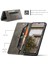 Xiaomi Poco M5S Için 4g/redmi Not 10 4g/redmi Not 10S 4g Düşme Koruması Rfıd Engelleme Manyetik Kapatma Kabuğu, Vintage Buzlu Pu Deri+Tpu Cüzdan Stand Flip Cover-Grey (Yurt Dışından) 4
