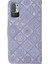 Etnik Çiçek Xiaomi Poco M3 Pro 4g/5g/redmi Note 10 5g/redmi Note 10T 5g-Spurple Için El Kayışı ile Deri Kılıf (Yurt Dışından) 5