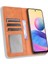 Manyetik Kapanma Vintage Stil Telefon Kılıfı Cüzdan Stand Deri Kapak Xiaomi Redmi Note 10 5g/poco M3 Pro 5g/4g-Brown (Yurt Dışından) 5