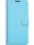 Folio Flip Litchi Cilt Cüzdan Stand Deri Kılıf Xiaomi Mi 11 Lite 4g/5g/11 Lite 5g Ne Cep Telefonu Kapak Blue (Yurt Dışından) 2