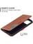 Geometrik Desen Xiaomi Mi Için Otomatik Absorbed Stand Deri Telefon Kılıfı 11 Lite 4g /5g /11 Lite 5g Ne-Brown (Yurt Dışından) 5