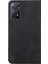 Xiaomi Redmi Için Note 12 Pro 4g/11 Pro 4g (Mediatek)/note 11 Pro 5g (Qualcomm) Cilt Touch Pu Deri Flip Telefon Kılıfı Folio Kart Yuvası Kitap Standı Kapak Black (Yurt Dışından) 3