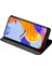 Xiaomi Redmi Için Note 12 Pro 4g/11 Pro 4g (Mediatek)/note 11 Pro 5g (Qualcomm) Cilt Touch Pu Deri Flip Telefon Kılıfı Folio Kart Yuvası Kitap Standı Kapak Black (Yurt Dışından) 4