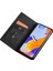 Xiaomi Redmi Için Note 12 Pro 4g/11 Pro 4g (Mediatek)/note 11 Pro 5g (Qualcomm) Cilt Touch Pu Deri Flip Telefon Kılıfı Folio Kart Yuvası Kitap Standı Kapak Black (Yurt Dışından) 5