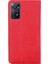 Xiaomi Redmi Için Note 12 Pro 4g/11 Pro 4g (Mediatek)/note 11 Pro 5g (Qualcomm) Cilt Touch Pu Deri Flip Telefon Kılıfı Folio Kart Yuva Kitabı Standı Kapak-Kırmızı (Yurt Dışından) 3