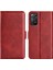 Xiaomi Redmi Için Note 12 Pro 4g/11 Pro 4g (Mediatek)/note 11 Pro 5g (Qualcomm) Dokulu Pu Deri Flip Case Çift Manyetik Toka Stand Cüzdan Telefon Kapak-Kırmızı (Yurt Dışından) 1