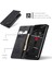 Otomatik Emme Basit Tasarım Xiaomi Mi Için Deri Cüzdan Kılıfı 11 Lite 4g/5g/11 Lite 5g Ne-Black (Yurt Dışından) 5
