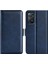 Xiaomi Redmi Için Note 12 Pro 4g/11 Pro 4g (Mediatek)/note 11 Pro 5g (Qualcomm) Dokulu Pu Deri Flip Case Çift Manyetik Toka Stand Cüzdan Telefon Kapak Mavisi (Yurt Dışından) 1