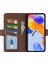 Xiaomi Redmi Için Note 12 Pro 4g/11 Pro 4g (Mediatek)/note 11 Pro 5g (Qualcomm) Dokulu Pu Deri Flip Case Çift Manyetik Toka Stand Cüzdan Telefon Kapak-Kahverengi (Yurt Dışından) 4