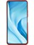 Xiaomi 11 Lite 5g Ne/mı 11 Lite 5g/4g Telefon Kılıfı Yumuşak Fiber Astar Ka Tpu Cep Telefonu Kapak Hawthorn Kırmızı (Yurt Dışından) 2