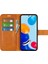 Xiaomi Için Redmi Note 11 4g (Qualcomm)/redmi Note 11S 4g Tam Koruma Dokulu Pu Deri Cüzdan Kılıfı Stand Manyetik Folio Telefon Kapak Sarı (Yurt Dışından) 4
