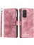 Xiaomi Redmi Için Note 12 Pro 4g/11 Pro 4g (Mediatek)/note 11 Pro 5g (Qualcomm) Mandala Çiçeği Baskılı Pu Deri Telefon Kapağı Standı Çoklu Kart Yuvası Fermuar Cep Cüzdan Golü Altın (Yurt Dışından) 2