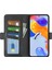 Xiaomi Redmi Için Note 12 Pro 4g/11 Pro 4g (Mediatek)/note 11 Pro 5g (Qualcomm) Dokulu Pu Deri Flip Case Çift Manyetik Toka Stand Cüzdan Telefon Kapak Black (Yurt Dışından) 4