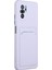 Xiaomi Redmi Için Kart Yuvası ile Yumuşak Tpu Telefon Kılıfı Kapak Not 10 4g/redmi Not 10S/POCO M5S 4g-I-Light Mor (Yurt Dışından) 3