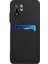 Xiaomi Redmi Için Kart Yuvası ile Yumuşak Tpu Telefon Kılıfı Kapağı Not 10 4g/redmi Note 10S/POCO M5S 4g-Black (Yurt Dışından) 2