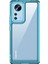 Xiaomi 12 Pro 5G/12S Pro 5g/12 Pro (Boyut) 5g Bağımsız Pc Düğmeleri Telefon Kılıfı Tpu+Akrilik Hibrit Koruyucu Kapak-Şaşkın Mavi (Yurt Dışından) 1