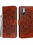 Xiaomi Redmi Için Mandala Çiçek Deseni Stand Deri Kılıf Not 10 5g/poco M3 Pro 5g/4g-Brown (Yurt Dışından) 2