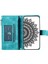 Fermuarı Cep Cüzdanı Xiaomi Için Telefon Kasası 11T Pro 5G/11T 5g, Mandala Çiçek Baskılı Pu Deri Koruyucu Telefon Kapağı Stand Seçim Stap-Yeşil (Yurt Dışından) 4
