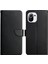 Nappa Doku Orijinal Deri Kılıf Cüzdanı Stand Telefon Kapak Koruyucusu Xiaomi Mi 11 Lite 4g/5g/11 Lite 5g Ne-Black (Yurt Dışından) 1