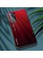 Xiaomi Redmi Için Note 12 Pro 4g/11 Pro 4g (Mediatek)/note 11 Pro 5g (Qualcomm) Gradyan Renk Anti-Çizelge Temsil Edilmiş Cam Geri+Yumuşak Tpu Kenar Telefon Kılıfı Kabuk-Kırmızı/siyah (Yurt Dışından) 4