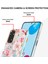 Xiaomi Için Redmi Note 11 4g (Qualcomm)/redmi Note 11S 4g Elektrok Burunlu Çiçek Desen Kasası Yumuşak Tpu Imd Şok Geçirmez Ince Çizik Anti-Çizik KAPAK-HC005 Pembe Gardenya (Yurt Dışından) 4