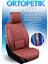 Nissan Patfinder Lüx Deri Oto Koltuk Kılıfı 5'li Set Tam Takım Royal Tarçın 5