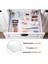 7 Parça Modüler Organizer Set - Kozmetik Aksesuar Düzenleyici Şeffaf 3