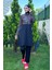 Yarım Fermuarlı Likralı Tam Kapalı Mayo 3lü Set R4507 Çiçek Tema 4