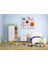 DUVAR ÇIKARTMA STICKER DEKORATİF DUVAR KAĞIDI,SÜS İKİ ADET UZAYLI DESENLİ PVC 70X50X0,5CM 2